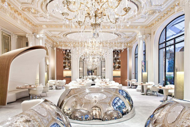 Alain Ducasse’s Plaza Athénée restaurant