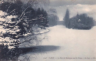 How snow inspired Brenda to write a beautiful poem in French